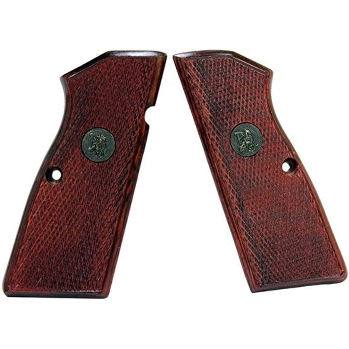 Pachmayr Renegade Grips Browning Hi-Power Wood Laminate Rosewood