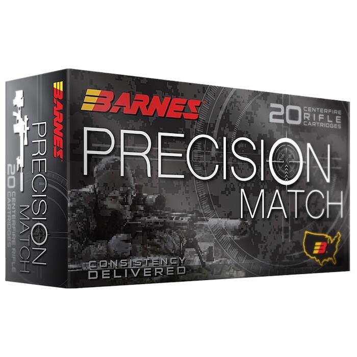 Barnes Ammunition 223 Remington 77 Grain Match Burner Open Tip Match 20 Count