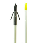 Muzzy Classic Fiberglass Bowfishing Arrow with Gar Point White 32"