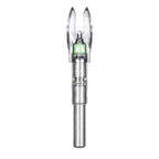 Muzzy Nockturnal Carbon Lighted Nock Green Pack of 3