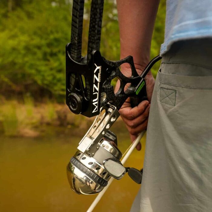 Muzzy V2 Bottle Reel Kit for Right Hand Bows Black