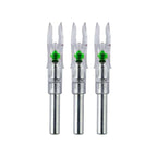 Nockturnal X Lighted Nock Green (.204 Diameter) Pack of 3