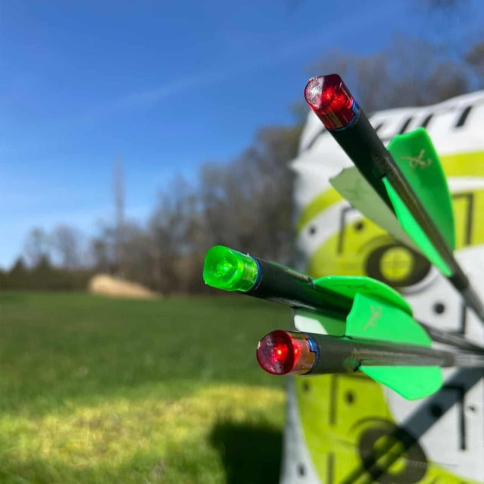 Launchpad Launchpad Lighted Nock Green Pack of 3