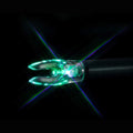 Nockturnal Universal Lighted Nock Blue & Green Strobing Pack of 3