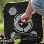 Block Black Hole Foam Archery Target Black and White