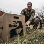 Block 6X6 Foam Archery Target Black, Brown