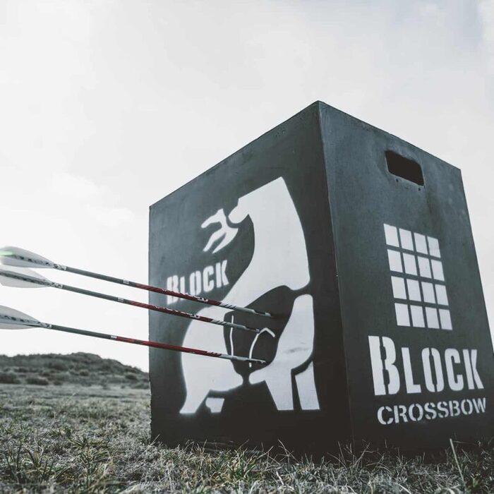 Block Infinity Crossbow Foam Archery Target 21.25 Black and White