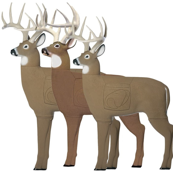 GlenDel Full-Rut 3D Archery Target Brown