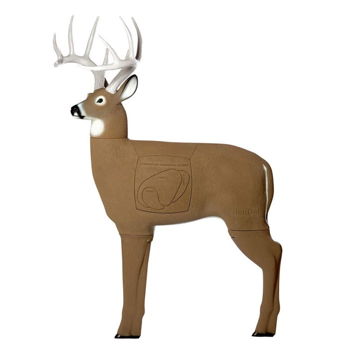 GlenDel Full-Rut 3D Archery Target Brown