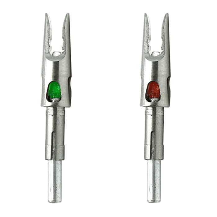Axe Lit Crossbow Nock Green Pack of 3
