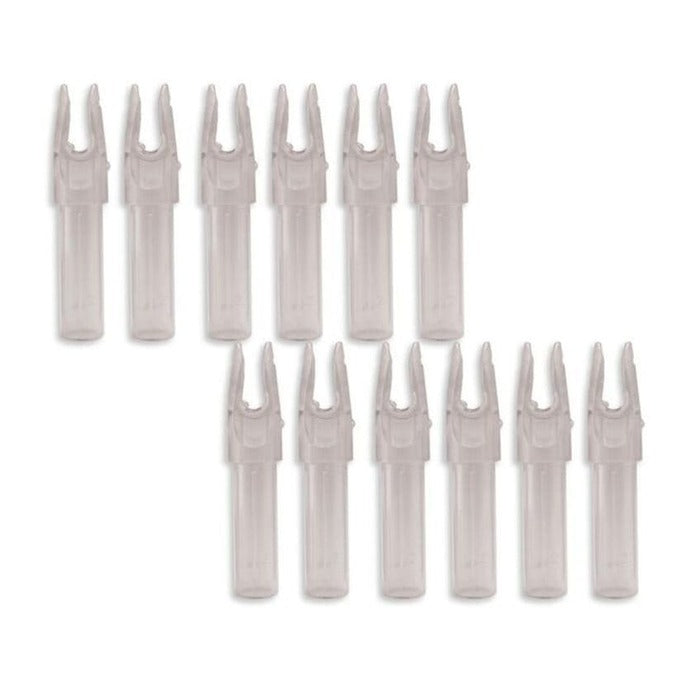 Carbon Express Launchpad Nock Clear (.203 Diameter) Pack of 12