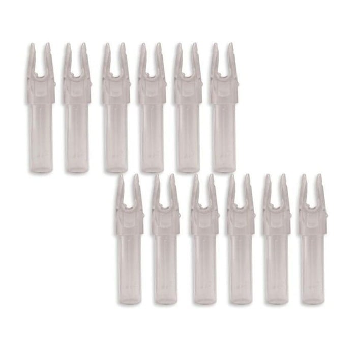 Carbon Express Launchpad Nock Clear (.244 Diameter) Pack of 12
