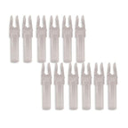 Carbon Express Launchpad Nock Clear (.244 Diameter) Pack of 12