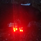 Nockturnal Universal Lighted Nock Blue Pack of 3