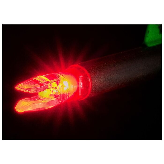 Nockturnal X Lighted Nock Red (.204 Diameter) Pack of 3
