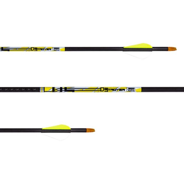 Carbon Express D-Stroyer Carbon Arrows 400 Spine 32" Pack of 6