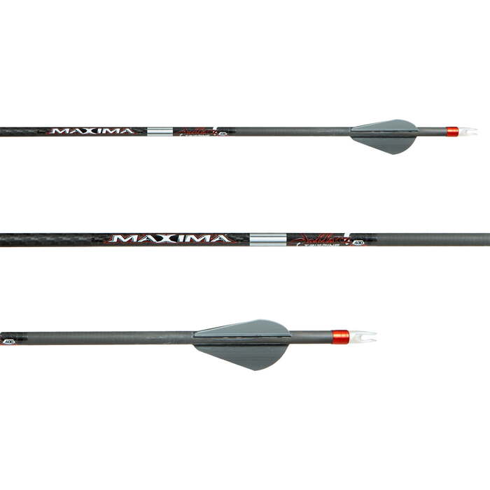 Carbon Express Maxima Sable RZ Carbon Arrows 400 Spine 32" Pack of 12