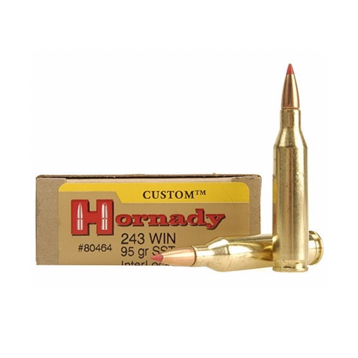 Hornady Ammunition 243 Winchester 95 Grain SST Polymer Tip 20 Count