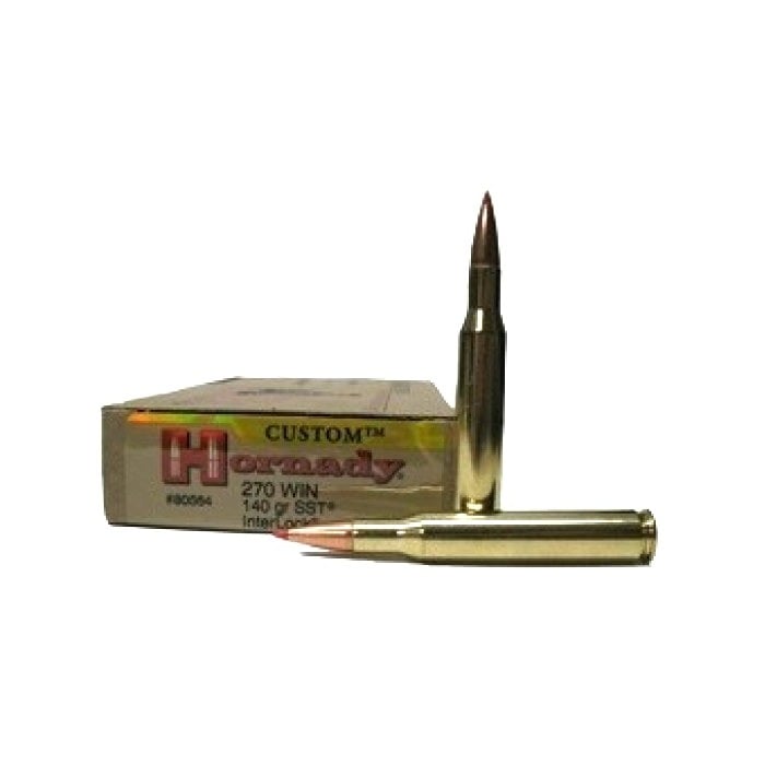Hornady Ammunition 270 Winchester 140 Grain SST Polymer Tip 20 Count