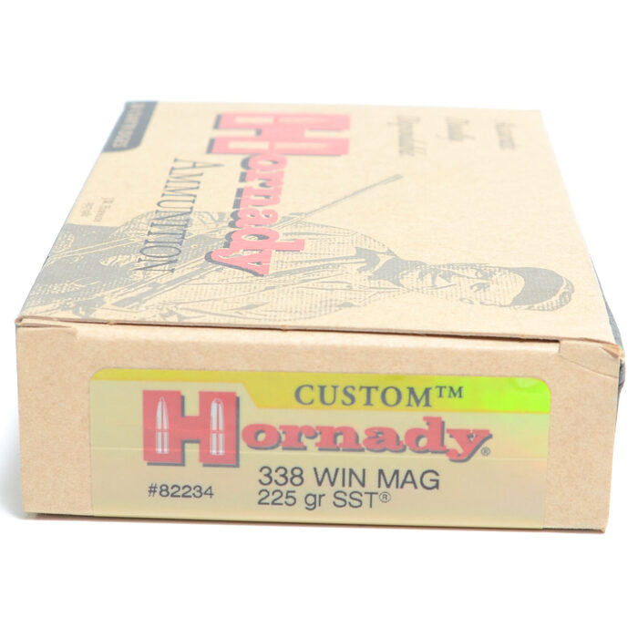 Hornady Ammunition 338 Winchester Magnum 225 Grain SST Polymer Tip 20 Count