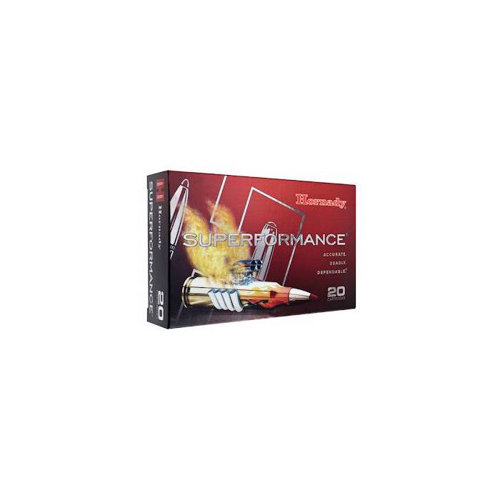 Hornady Ammunition 6.5x55mm Swedish Mauser 140 Grain SST Polymer Tip 20 Count