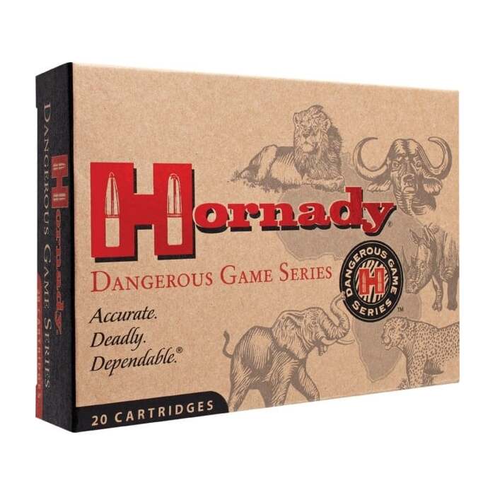 Hornady Ammunition 458 Lott 500 Grain DGS Jacketed Flat Nose 20 Count