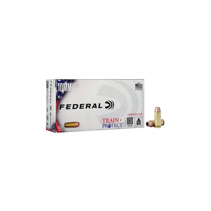 Federal Ammunition 10mm Auto 180 Grain Hollow Point 50 Count