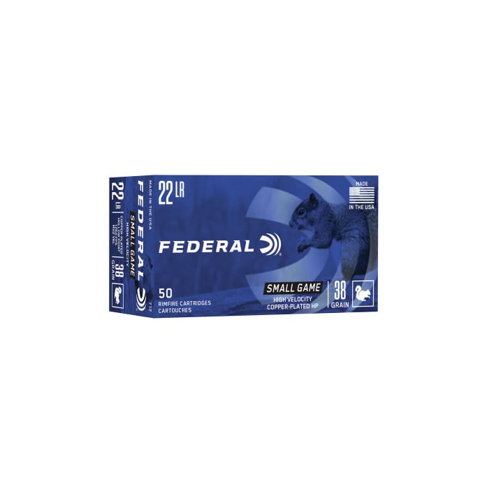 Federal Ammunition 22 Long Rifle 38 Grain Shot Shell 50 Count