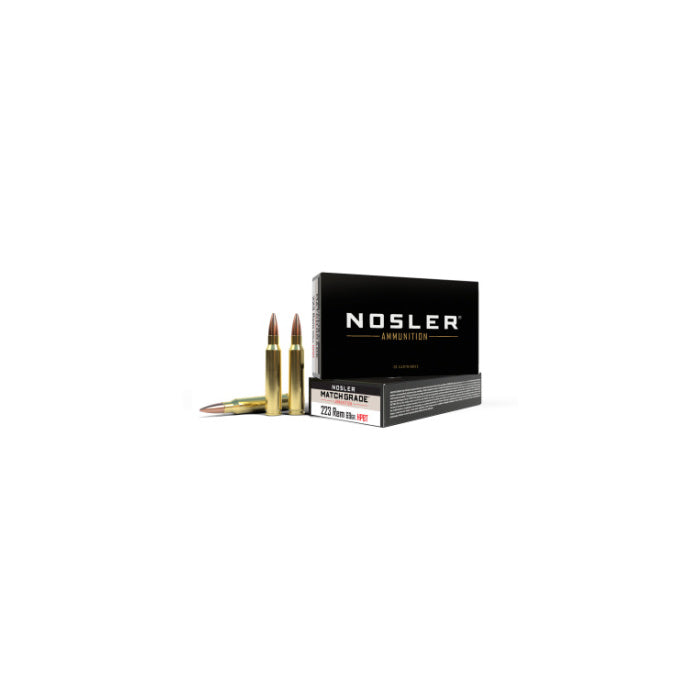 Nosler Ammunition 223 Remington 69 Grain Boat Tail Hollow Point 20 Count