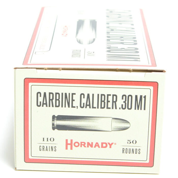Hornady Ammunition 30 Carbine 110 Grain Full Metal Jacket 50 Count