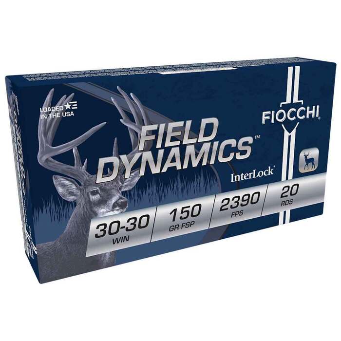 Fiocchi Ammunition 30-30 Winchester 150 Grain Pointed Soft Point 20 Count
