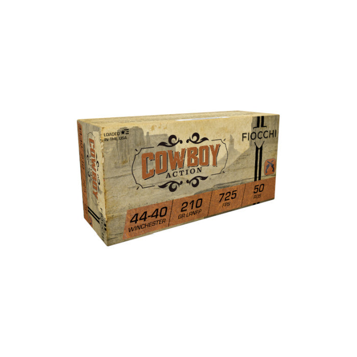 Fiocchi Ammunition 44-40 WCF 210 Grain Round Nose 50 Count