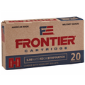 Frontier Ammunition 5.56x45mm NATO 62 Grain Boat Tail Hollow Point 20 Count