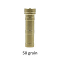 Carbon Express #1 50 Grain (.244" Diameter) Arrow Inserts Brass Pack of 12