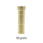 Carbon Express #1 50 Grain (.244" Diameter) Arrow Inserts Brass Pack of 12