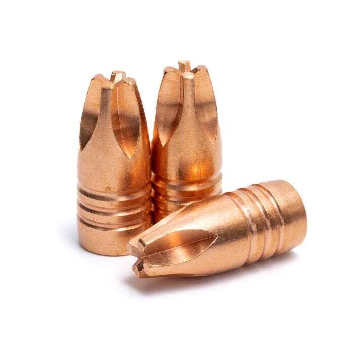 Lehigh Xtreme Penetrator Bullets (.458 Diameter) 302 Grain Solid Copper Fluted Box of 50