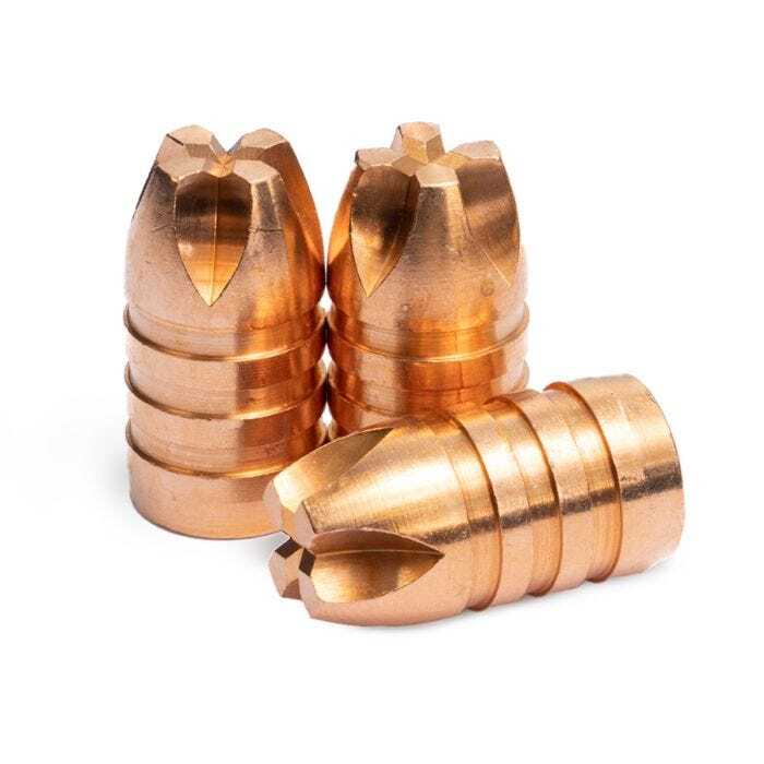 Lehigh Xtreme Penetrator Bullets (.475 Diameter) 300 Grain Solid Copper Fluted Box of 50