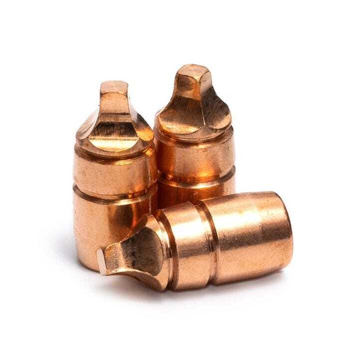 Lehigh Extreme Cavitator Bullets (.308 Diameter) 85 Grain Solid Copper Hollow Point Box of 50