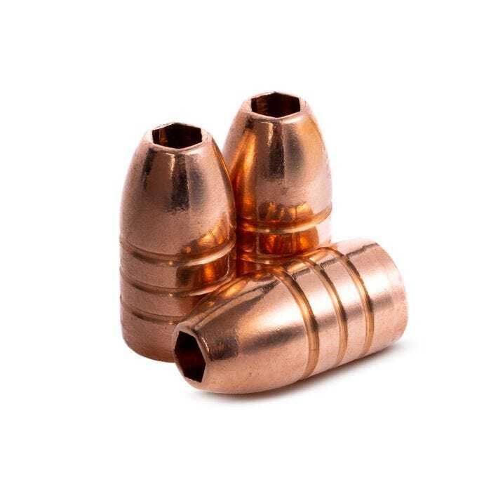 Lehigh Controlled Fracturing Bullets (.452 Diameter) 250 Grain Solid Copper Hollow Point Box of 50