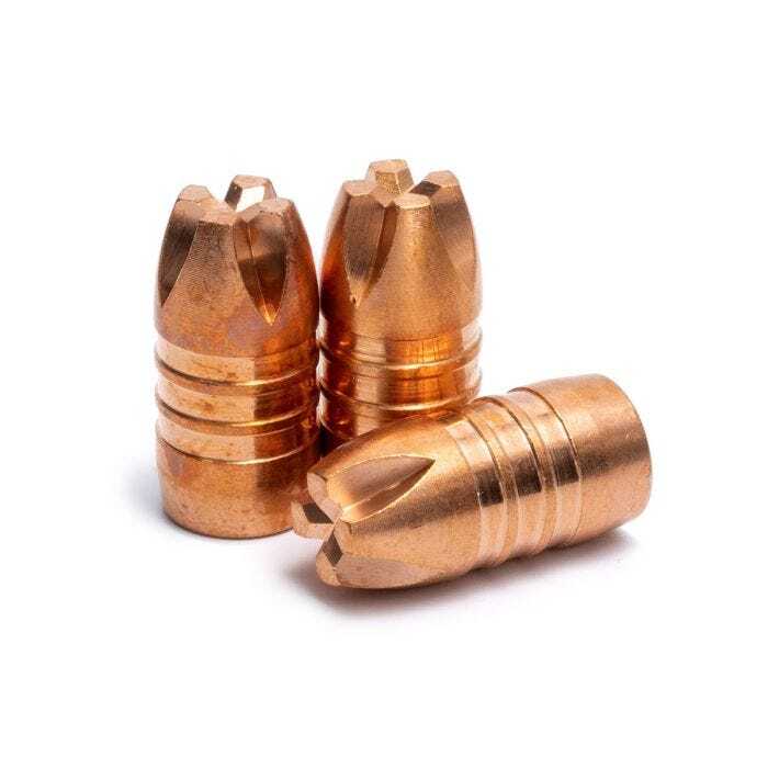 Lehigh Xtreme Penetrator Bullets (.357 Diameter) 140 Grain Solid Copper Fluted Box of 50
