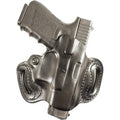 DeSantis Mini Slide Holster Left Hand Glock 17, Glock 19 Premium Saddle Leather Black