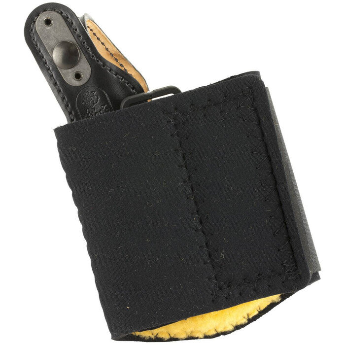 DeSantis Die Hard Ankle Holster Right Hand S&W M&P Shield 9, S&W M&P Shield 40 Leather Black