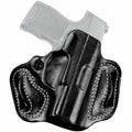 DeSantis Mini Slide Holster Right Hand Sig P365, Sig P365 Xl Premium Saddle Leather Black