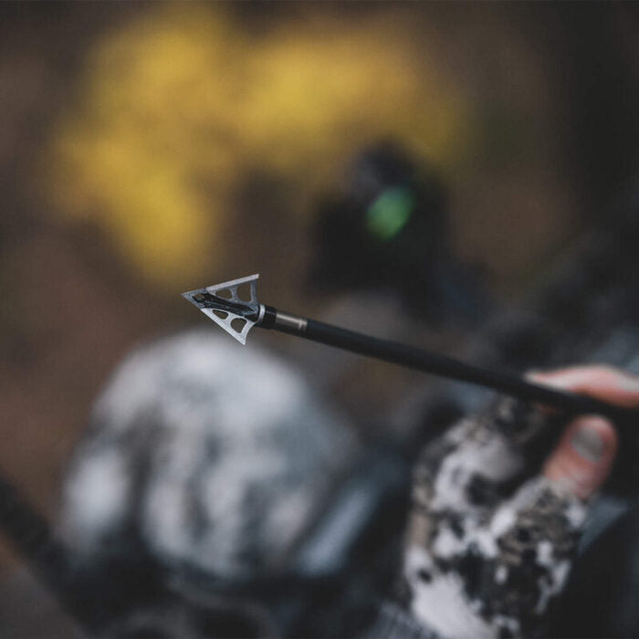 Muzzy Merc 3-Blade Fixed Blade Broadhead 100 1-1/8" Cutting Diameter Pack of 3