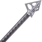 Muzzy One 3-Blade Fixed Blade Broadhead 100 1-1/8" Cutting Diameter Pack of 3