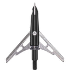 Rage Black Series Cut On Contact 2-Blade Mechanical Broadhead 100 2" Cutting Diameter Pack of 3