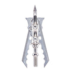 Rage Hypodermic NC 3-Blade Mechanical Broadhead 125 2" Cutting Diameter Pack of 3