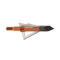 Muzzy 3-Blade Fixed Blade Crossbow Broadhead 100 1-3/16" Cutting Diameter Pack of 6