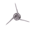 Muzzy 3-Blade Fixed Blade Crossbow Broadhead 100 13/16" Cutting Diameter Pack of 3