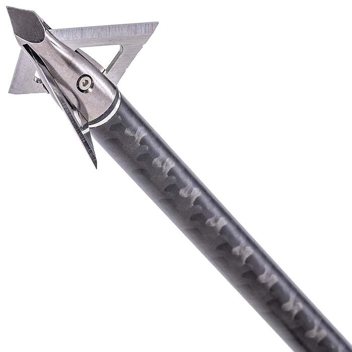 Muzzy 3-Blade Fixed Blade Crossbow Broadhead 125 13/16" Cutting Diameter Pack of 3